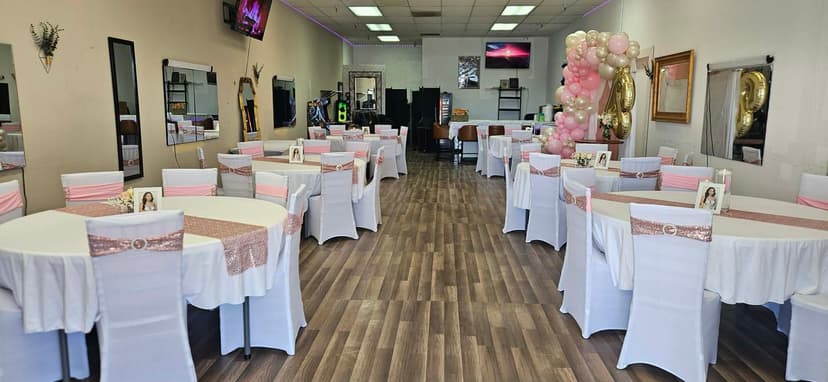 Baby shower event setup